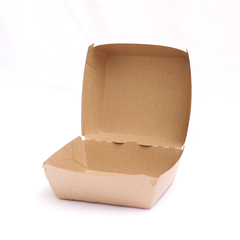 Hamburguesera Grande Biodegradable "Clamshell" (130 un) - comprar online