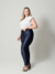 Calça legging plus size linda diferente com brilho chic