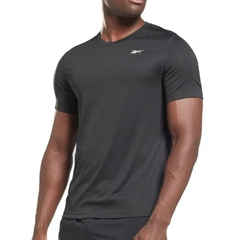 REMERA SS TECH TEE - NIGHT BLACK MEN REEBOK (HI3916)