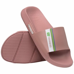 OJOTA SLIDE CLASSIC BRASIL CROCUS ROSE HAVAIANAS (4147319-0140) - comprar online