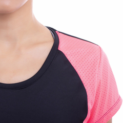 REMERA TECNICA NEGRO CORAL PUNTO SPORTY (MURET-NCO) - tienda online