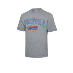 REMERA CL SG TEE - MEDIUM GREY HEATHER UNISEX REEBOK (II0674)