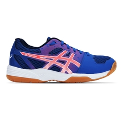 ZAPATILLA ASICS GEL-REBOUND MUJER AZU/RJO (1072A086-406)