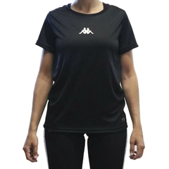 REMERA GIANNA TRAINING BLACK KAPPA (K2351961W-K005) en internet