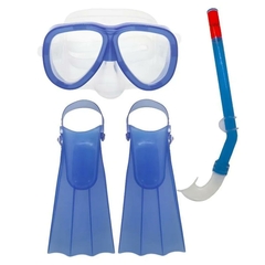 Set De Snorkel Wave De Niños azul (MSF1024S37F1)