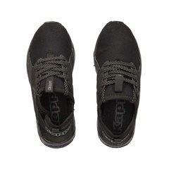 ZAPATILLAS LOGO SANPUERTO KID BLACK/GREY KAPPA (K535156HW-KS00) - Mundo Sport