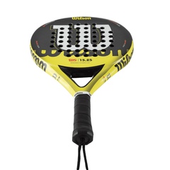 PALETA DE PADEL ROUGH AMARI/NEGRO WS 15.25 WILSON (WS15.25) en internet