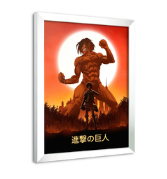 Quadro Poster Decorativo Attack on Titan na internet