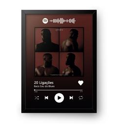 Quadro Interativo Spotify Baco Exu do Blues - 20 Ligações - comprar online