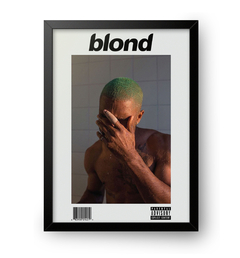 Quadro Poster Decorativo Frank Ocean - Blond - comprar online