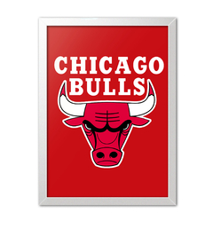 Quadro Poster Decorativo Chicago Bulls NBA - Imperium Posters