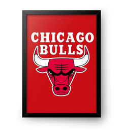 Quadro Poster Decorativo Chicago Bulls NBA - comprar online