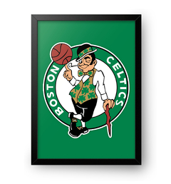 Quadro Poster Decorativo Boston Celtics NBA - comprar online