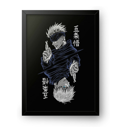 Quadro Poster Decorativo Satoru Gojo - Jujutsu Kaisen - comprar online