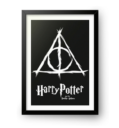 Quadro Poster Decorativo Harry Potter - Deathly Hollows - comprar online