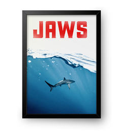 Quadro Poster Decorativo Filme Tubarão - Jaws - comprar online