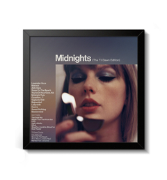 Quadro Álbum Decorativo Taylor Swift - Midnights Deluxe