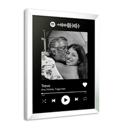 Quadro Poster Decorativo Personalizado Spotify Dia dos pais na internet