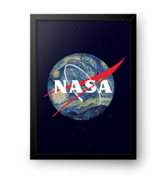 Quadro Poster Decorativo NASA - Van Gogh - comprar online