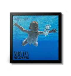 Quadro Álbum Decorativo Nirvana - Nevermind