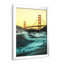 Quadro Poster Decorativo Cidade São Franscisco Ponte Golden Gate - Imperium Posters