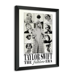 Quadro Poster Decorativo Taylor Swift Folklore Era