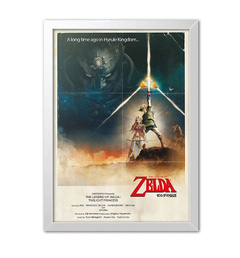 Quadro Decorativo Link Zelda