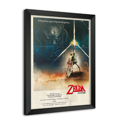 Quadro Poster Decorativo The Legend Of Zelda