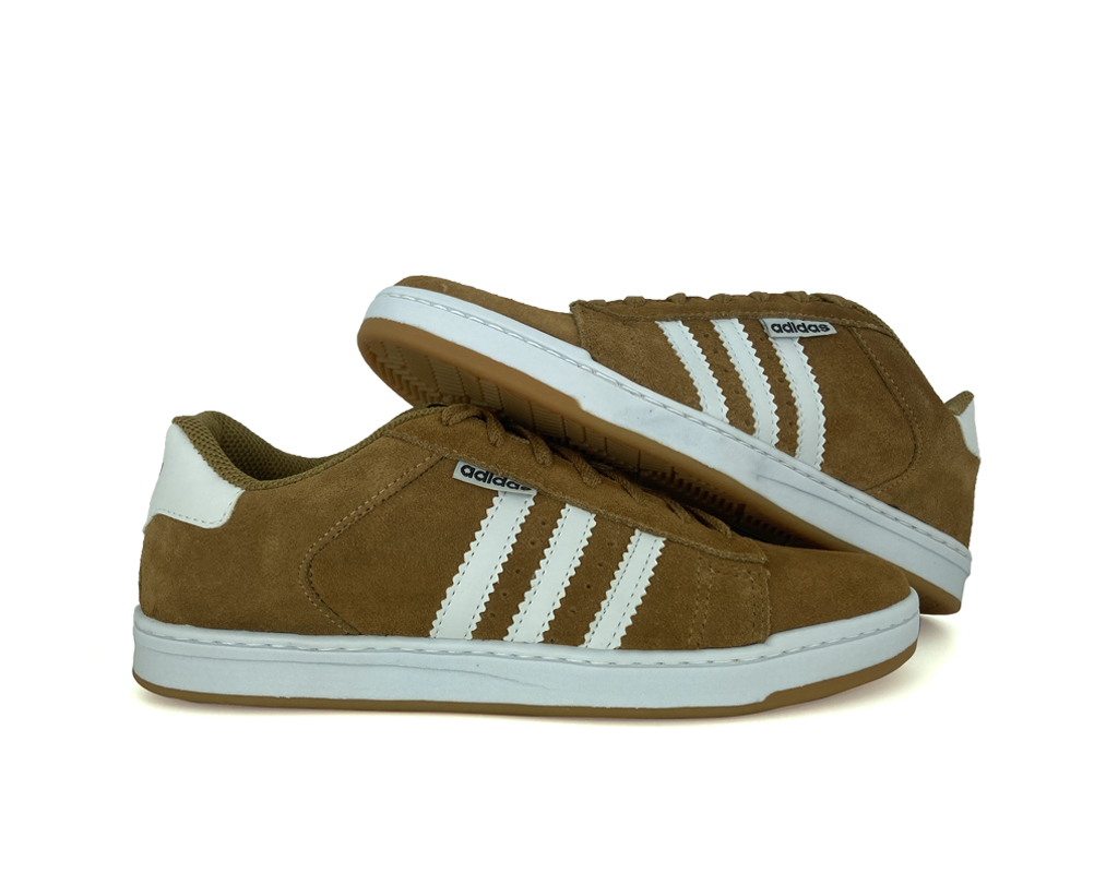 T nis Adidas Masculino Neo SB Hawk s Skate Couro Camur a