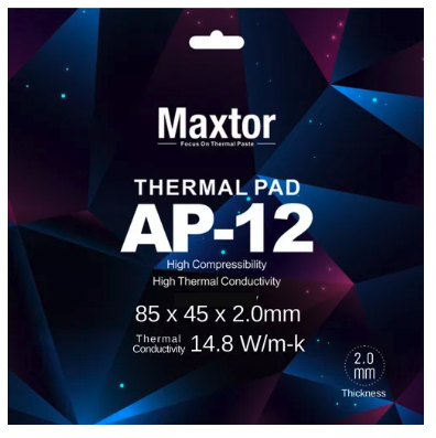 Pad Térmico Maxtor Ap-12 85x45x2.0mm