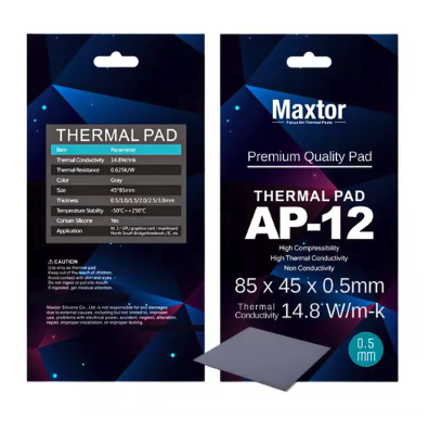 Pad Térmico Maxtor Ap-12 85x45x 0.5mm