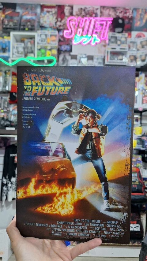 Chapa Decorativa Back To The Future
