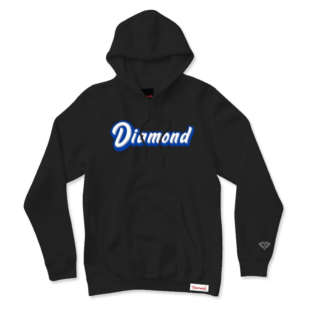 Diamond supply deals hoodie black