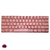 TECLADO MECANICO 60% - NISUTA -RGB -PINK-NSKBGZ61P