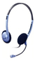 AURICULAR CON MICROFONO GENIUS HS-02B AZUL - comprar online