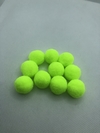 POMPOM SOLTO 14MM VERDE NEON - SAQUINHOS C/ 10 UNIDADES