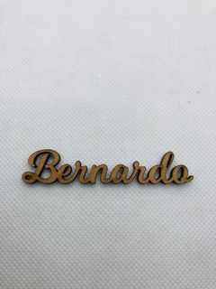 NOME EM MDF BERNARDO 7 CM - UNIDADES