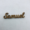 NOME EM MDF SAMUEL 5 CM - UNIDADES