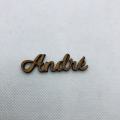 NOME EM MDF ANDRÉ 5 CM - UNIDADES