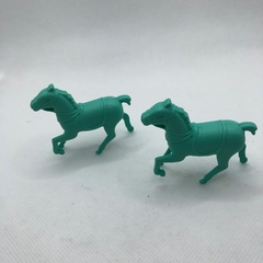 MINI CAVALO VERDE CLARO 5 CM - UNIDADE