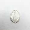 MINI MEDALHA EM GESSO NOSSA SENHORA APARECIDA 4 CM - UNIDADE