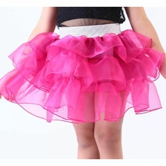 Saia rodada em organza Comprar em Sakura