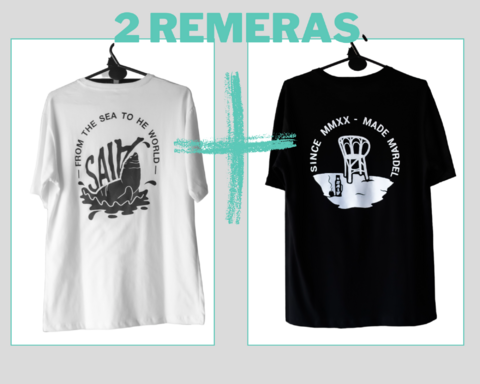 COMBO 2 REMERAS