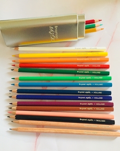 Bruynzeel MXZ: 16 Lápices de Colores + 2 Lápices de Grafito HB