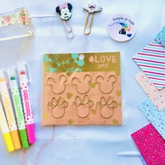 MICKEY & MINNIE PAPER CLIPS MOOVING CON FORMA