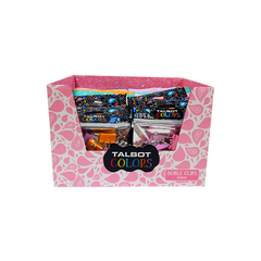 Doble clip Pastel Talbot 25 mm. - Paquete de 8 unidades - comprar online