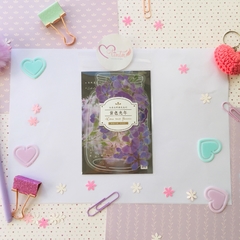 Stickers Retro Dried Flowers Violetas de Marymer - comprar online