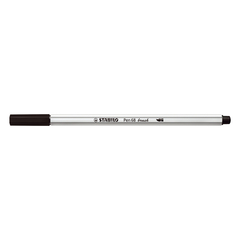 MARCADOR PEN 68 BRUSH STABILO - NEGRO - comprar online