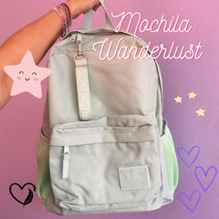 Mochila Wanderlust de Talbot - Lisa Verde Pastel