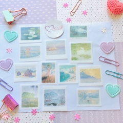 Stickers en papel washi: Monet Impression de Marymer